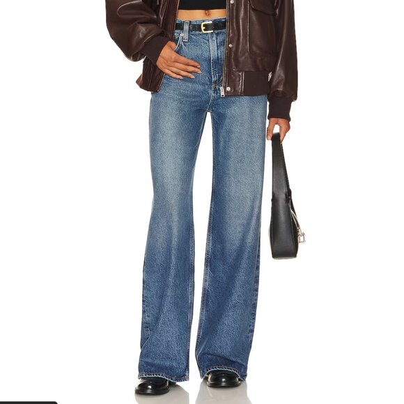 Citizens Of Humanity Paloma Baggy High Rise Wide Leg Jeans Siesta Size 26 - Picture 2 of 16
